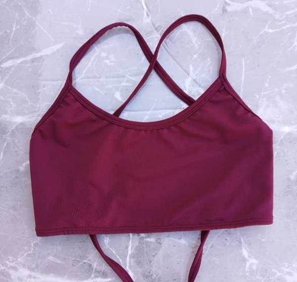 Producto - Top caro bordó