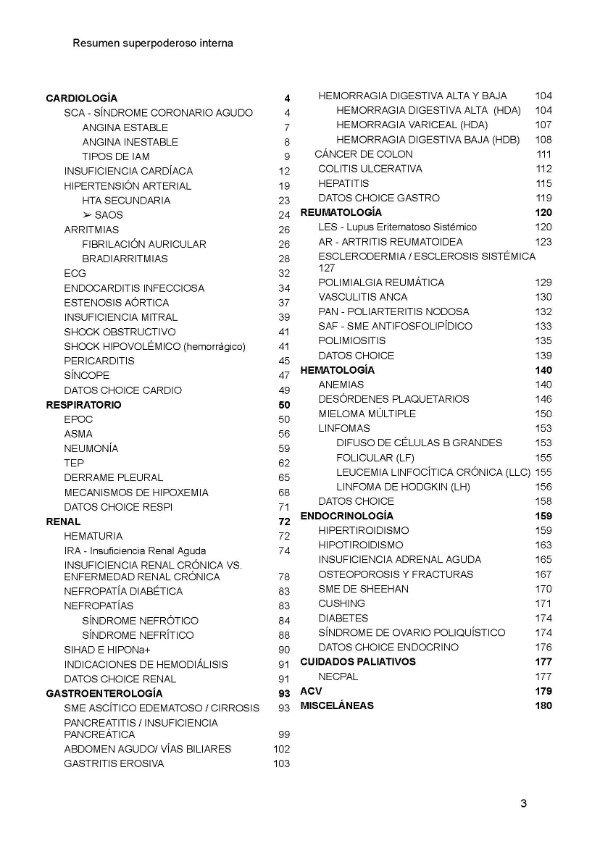 Producto - Medicina Interna - Superpoderosos - 1