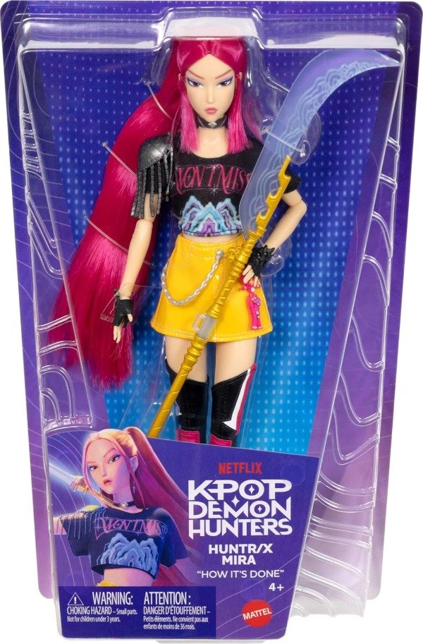 Producto - Kpop Demon Hunters Huntrix Mira Fashion Mattel - 3