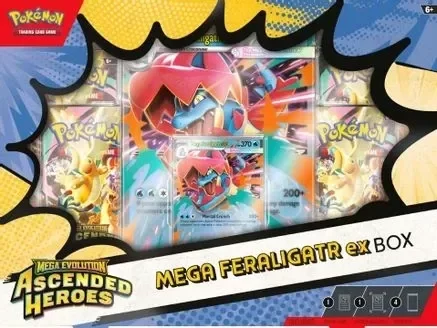 Producto - Ascended Heroes Mega Feraligatr ex Box