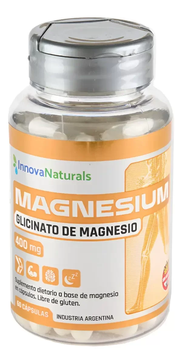 Producto - GLICINATO DE MAGNESIO x60 caps - INNOVANATURALS - 0
