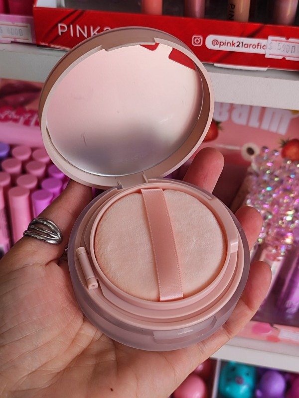 Producto - Polvo traslúcido fijador de maquillaje TEI