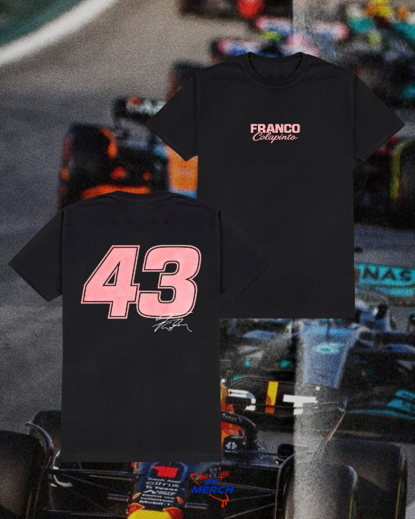 Producto - Remera negra Colapinto firma