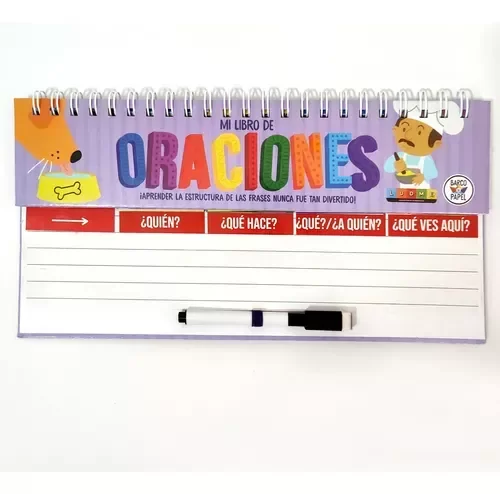 Producto - Libro  movil ORACIONES