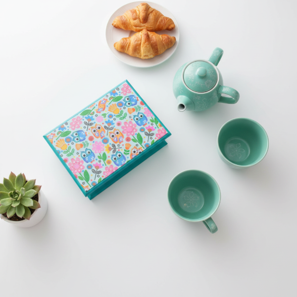 Producto - CAJA DE TE BUHOS