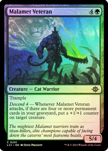 Producto - Malamet Veteran Foil  Lost Caverns of Ixalan