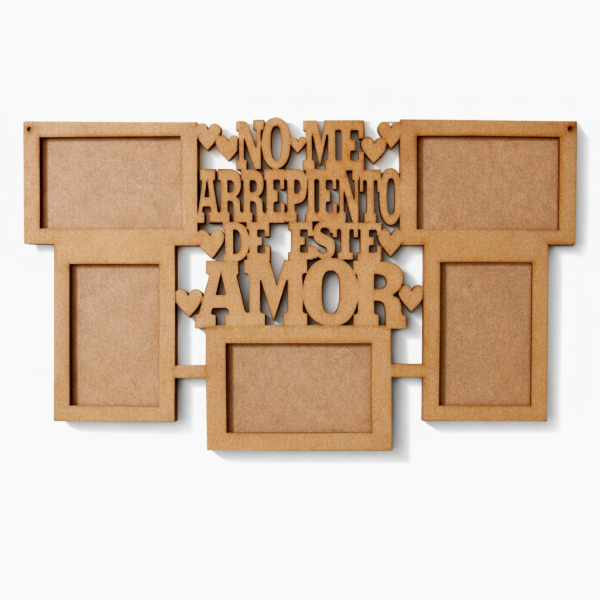 Producto - Portaretrato No me arrepiento 10x15