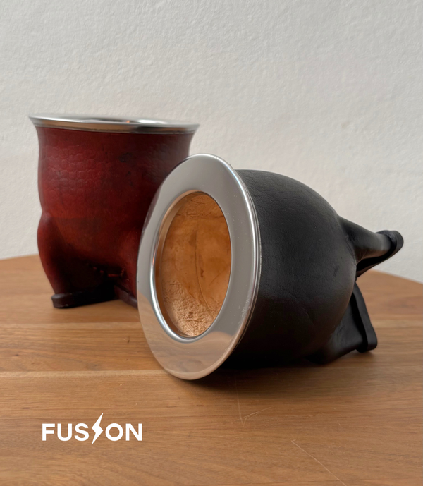 Producto - Mate Camionero de Calabaza - Virola de Acero