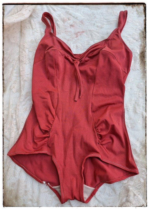 Producto - Malla Vintage Rojo tomate Talle M