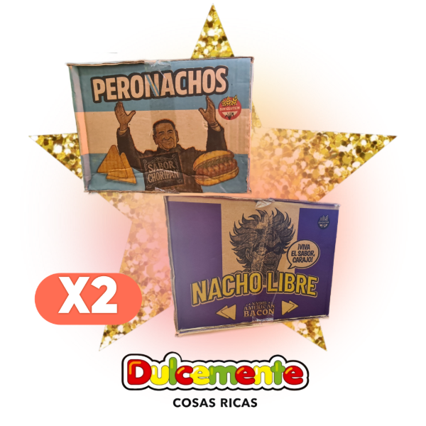 Producto - COMBO 2 CAJAS - CAJA PERONACHO y CAJA NACHO LIBRE