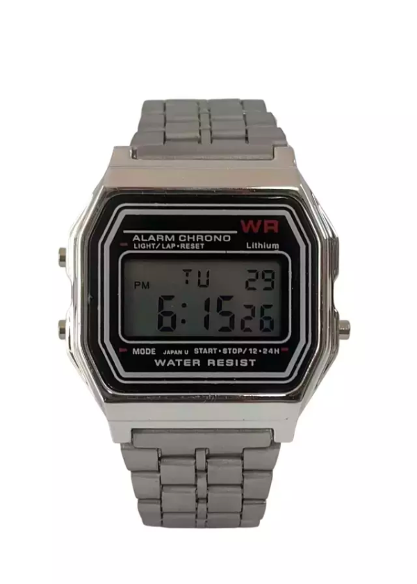 Producto - Reloj Retro Cuadrado Silver