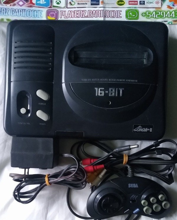 Producto - CONSOLA SONGA II16 BIT COMPATIBLE GENESIS MEGA DRIVE