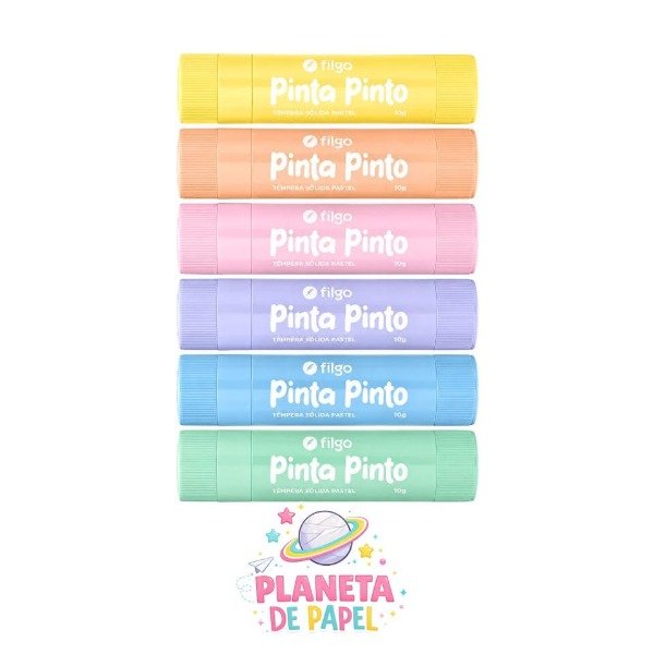 Producto - TEMPERA SOLIDA FILGO x6u. PASTEL - 1