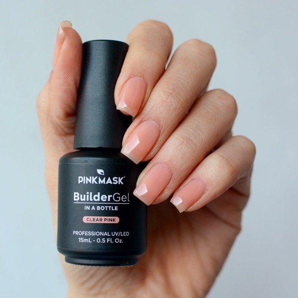 Producto - Builder gel in a bottle Pink Mask Clear Pink