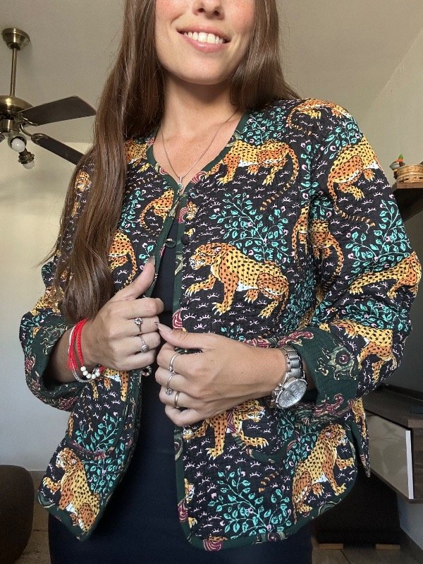 Chaqueta reversible leopard soul (IMPORTADA INDIA) — imagen 3