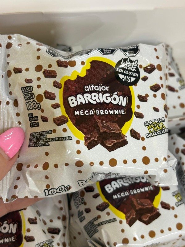 Producto - Alfajor Barrigón Brownie Sin Gluten 100gr