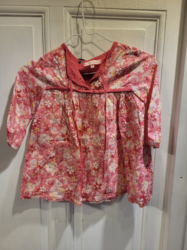 Producto - Camisola MIMO rosa floreada Talle 8 años - PRECIO: 15X