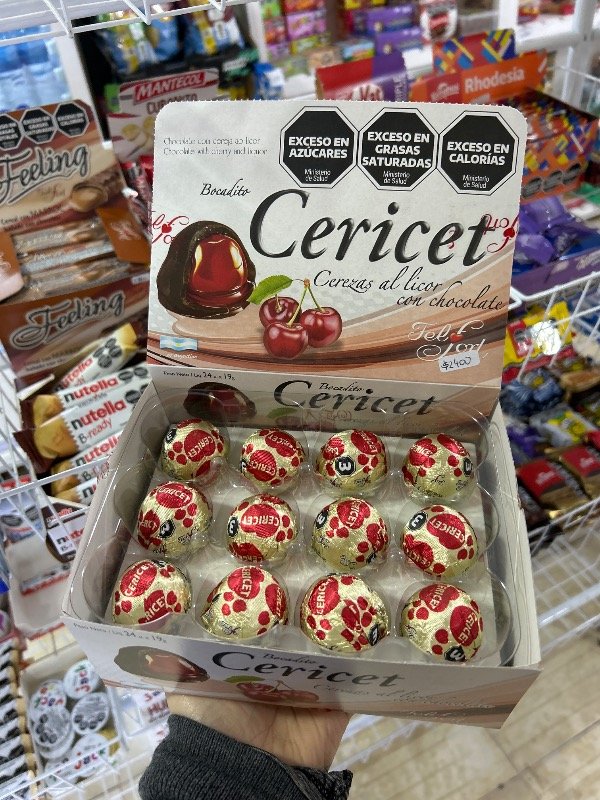 Producto - BOCADITO CERECIT CEREZAS AL LICOR X1