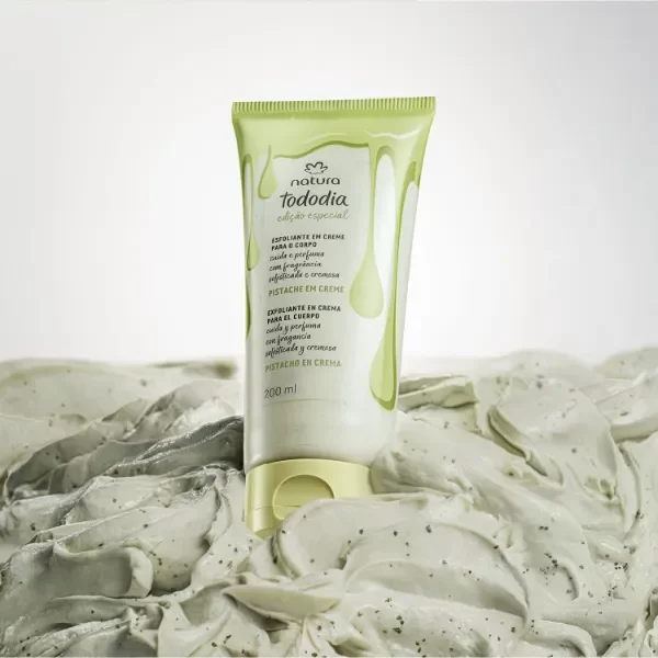 Producto - Exfoliante corporal en crema Pistacho en Crema 200g Natura Brasil - 1