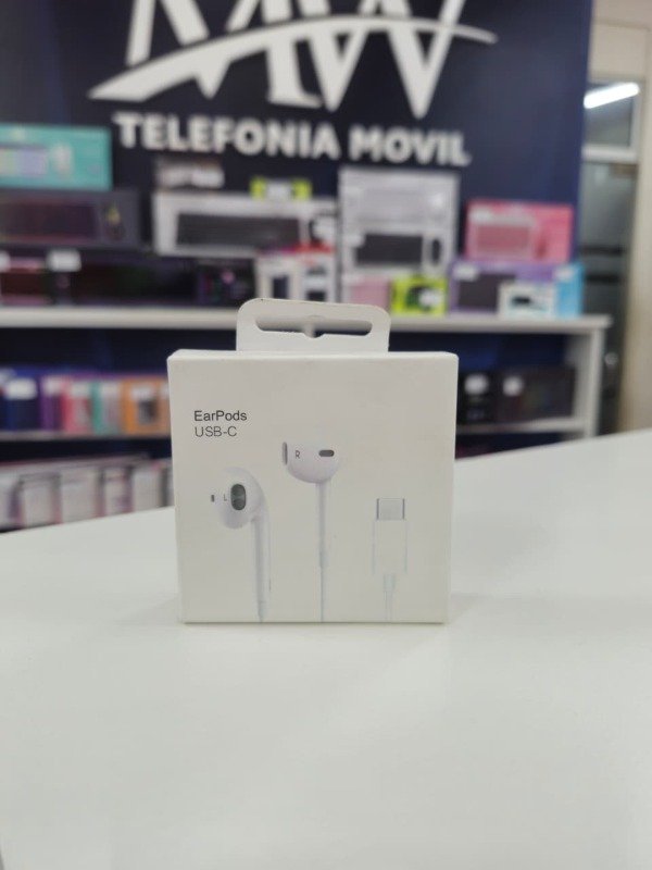 Producto - Auricular con Cable Tipo C Earpods Blanco Aitech EC100597