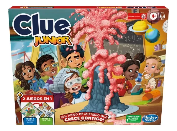 Producto - Juego De Mesa Clue Junior Hasbro Misterio Crece Contigo