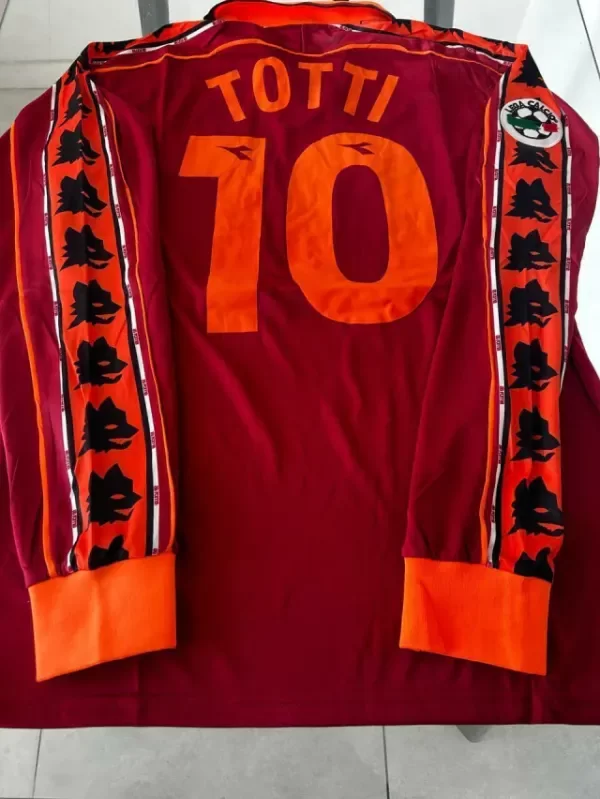 Producto - Camiseta Roma Retro Manga Larga 1998 1999 Francesco Totti IMPORTADA