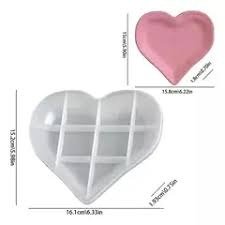 Producto - MOLDE BANDEJA CORAZON PLATO