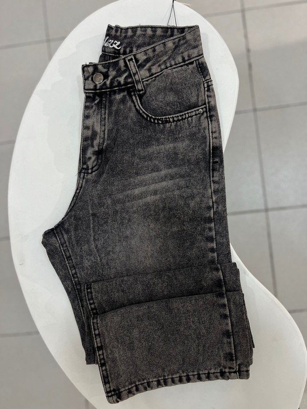 Producto - Wide leg rígido gris nevado
