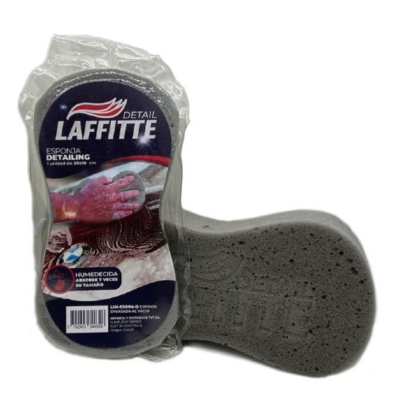 Producto - Esponja fibra LAFFITTE extra absorbente envasada al vacio DETAILING