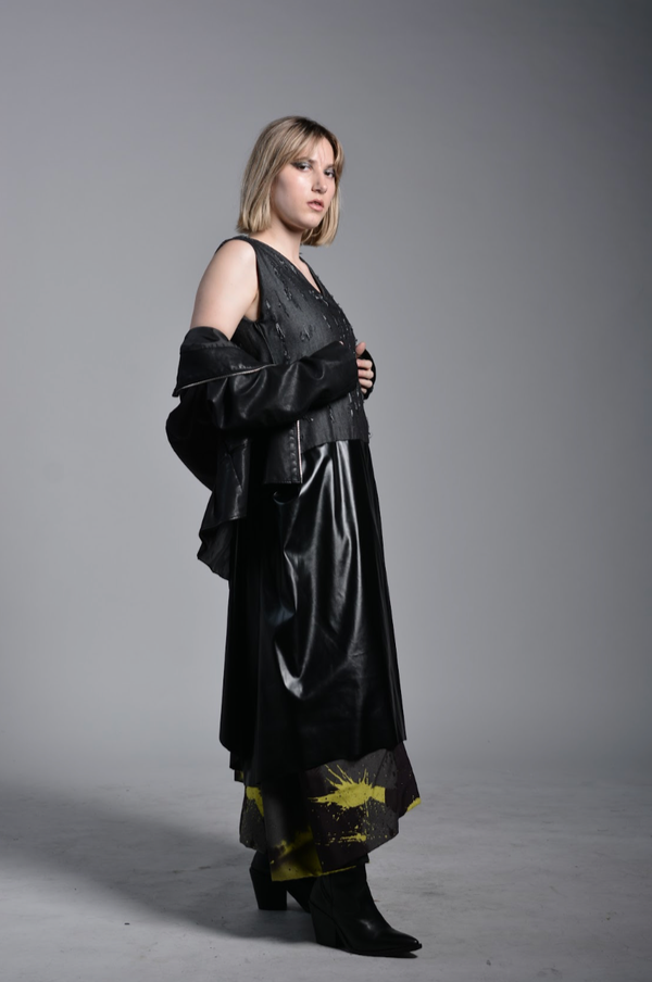 Producto - Vestido denim engomado - 1
