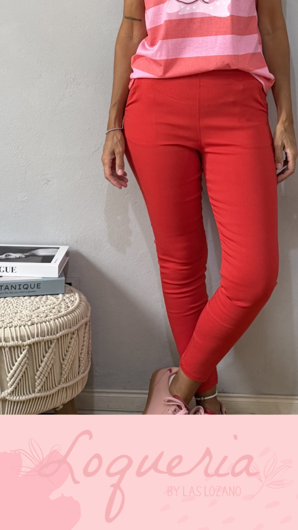 Producto - Pantalón Babucha Alma Rojo