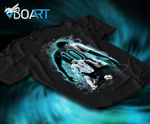 Producto - Diseño Para remera Messi #34