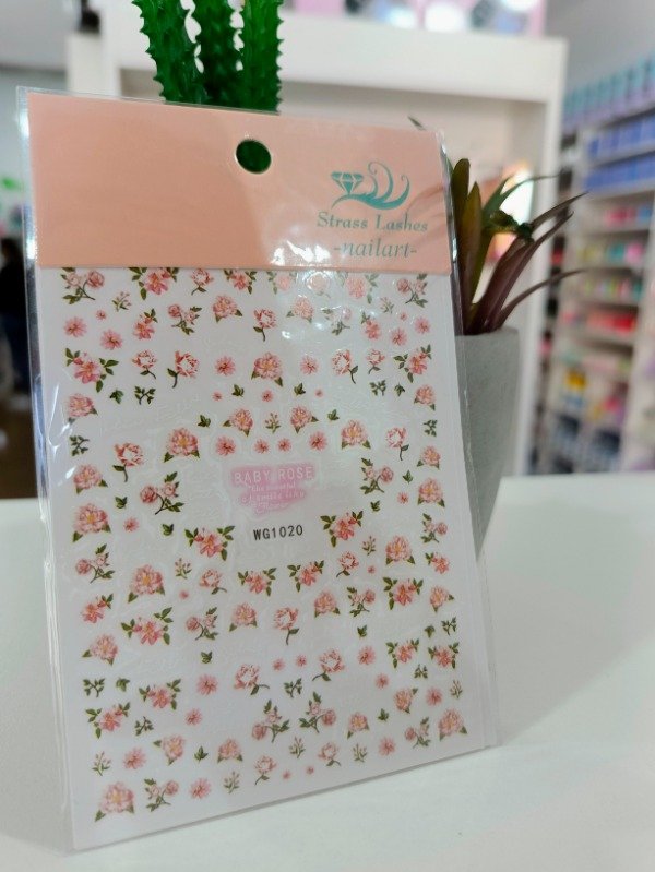 Producto - Stickers Strass Lashes Baby Rose