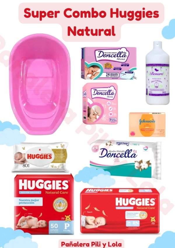 Producto - Super Combo Huggies Natural