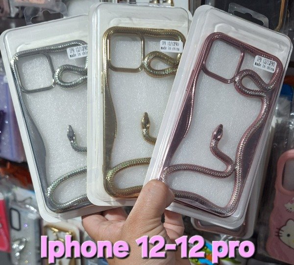 Producto - Fundas luxury serpiente 3d. IPhone 12-12 pro