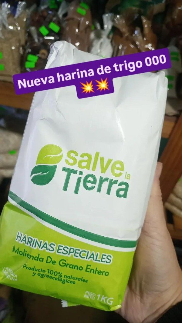 Producto - Harina blanca tipo 000 agroecológica x 1kg