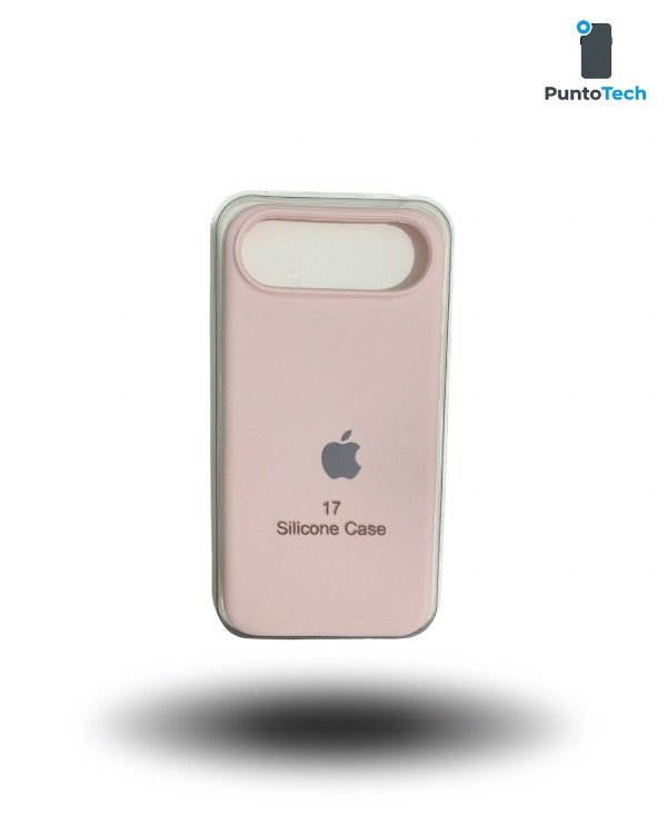 Producto - Silicon case iPhone 17 air rosa pastel