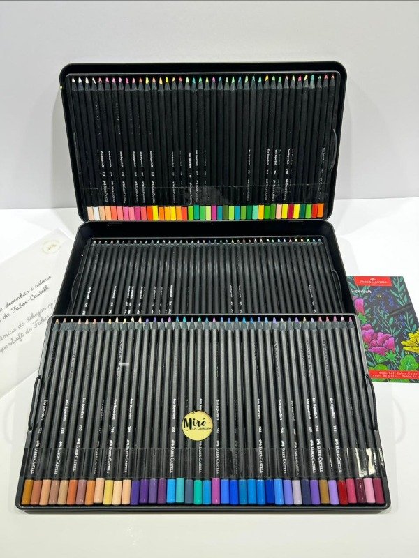 Producto - Caja de lapices Faber -Castell x120 Supersoft.