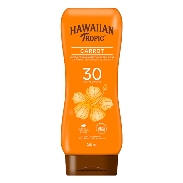 Producto - Protector Solar Hawaiian Tropic Carrot Locion 30FPS x 240ml