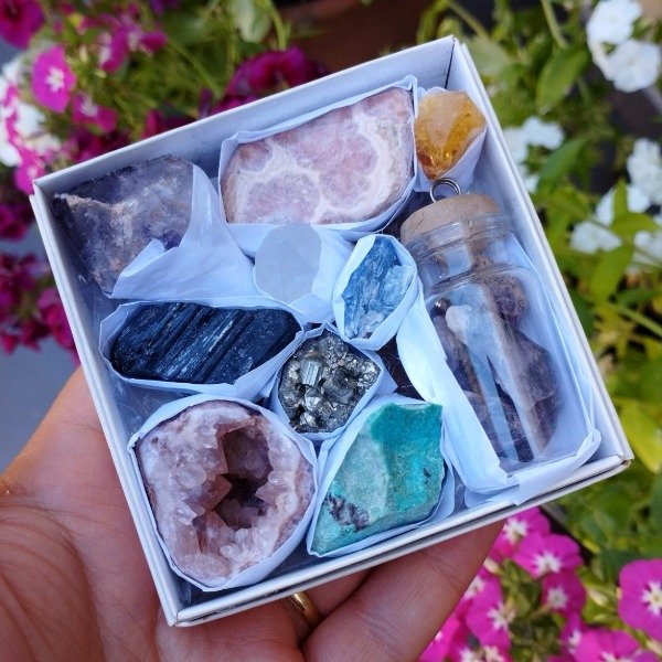 Producto - Box de cristales en bruto A