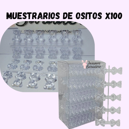 Producto - Muestrarios de ositos x100 unidades