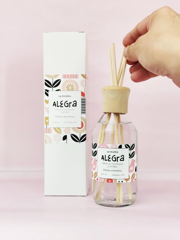 Producto - ALEGRA - Difusor aromático- 250 ml