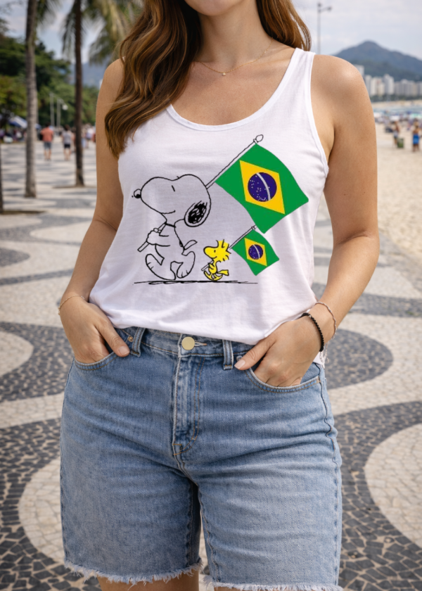 Producto - Musculosa Brasil (Snoopy)
