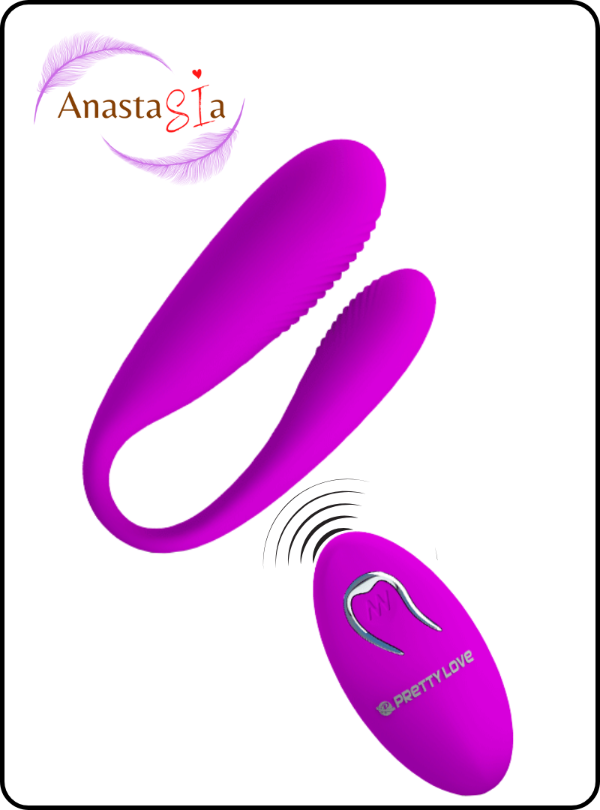 Producto - Doble vibrador estimulador de punto G y clitoris (Aldrich)