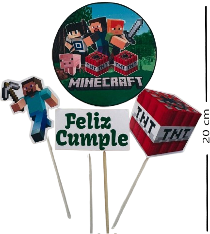 Producto - Adorno Set Minecraft
