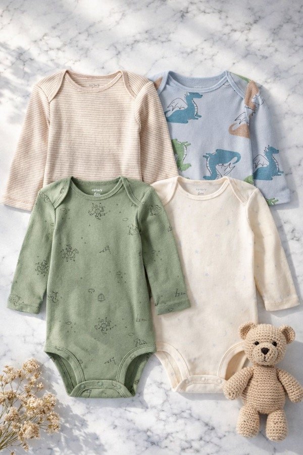 Producto - Pack Carters x 4 Bodys