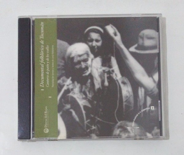 Producto - Documental folklórico de Tucumán - Discos del Rojas Melopea