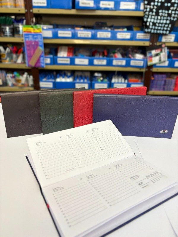 Producto - Agenda Semanal Pocket Encuadernada 9x17,5cm - "Arwen"