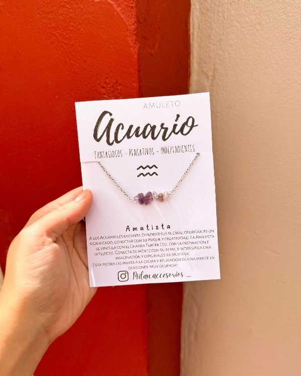 Producto - Collar Lyssa con Acuario