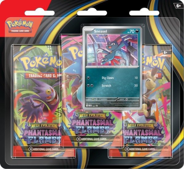 Producto - Phantasmal Flames 3 Pack Blister [Sneasel]